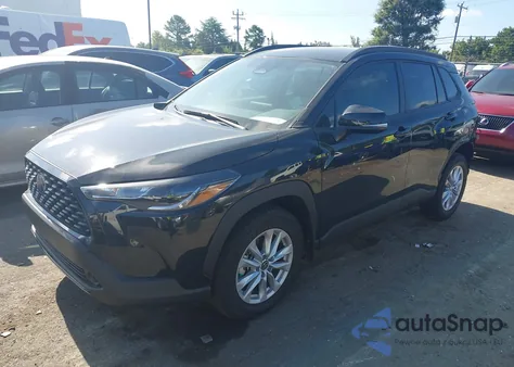 2025 Toyota Corolla Cross Le from USA, damaged, VIN 7MUCAAAGXSV137870